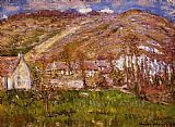 Claude Monet The Hamlet of Falaise near Giverny painting